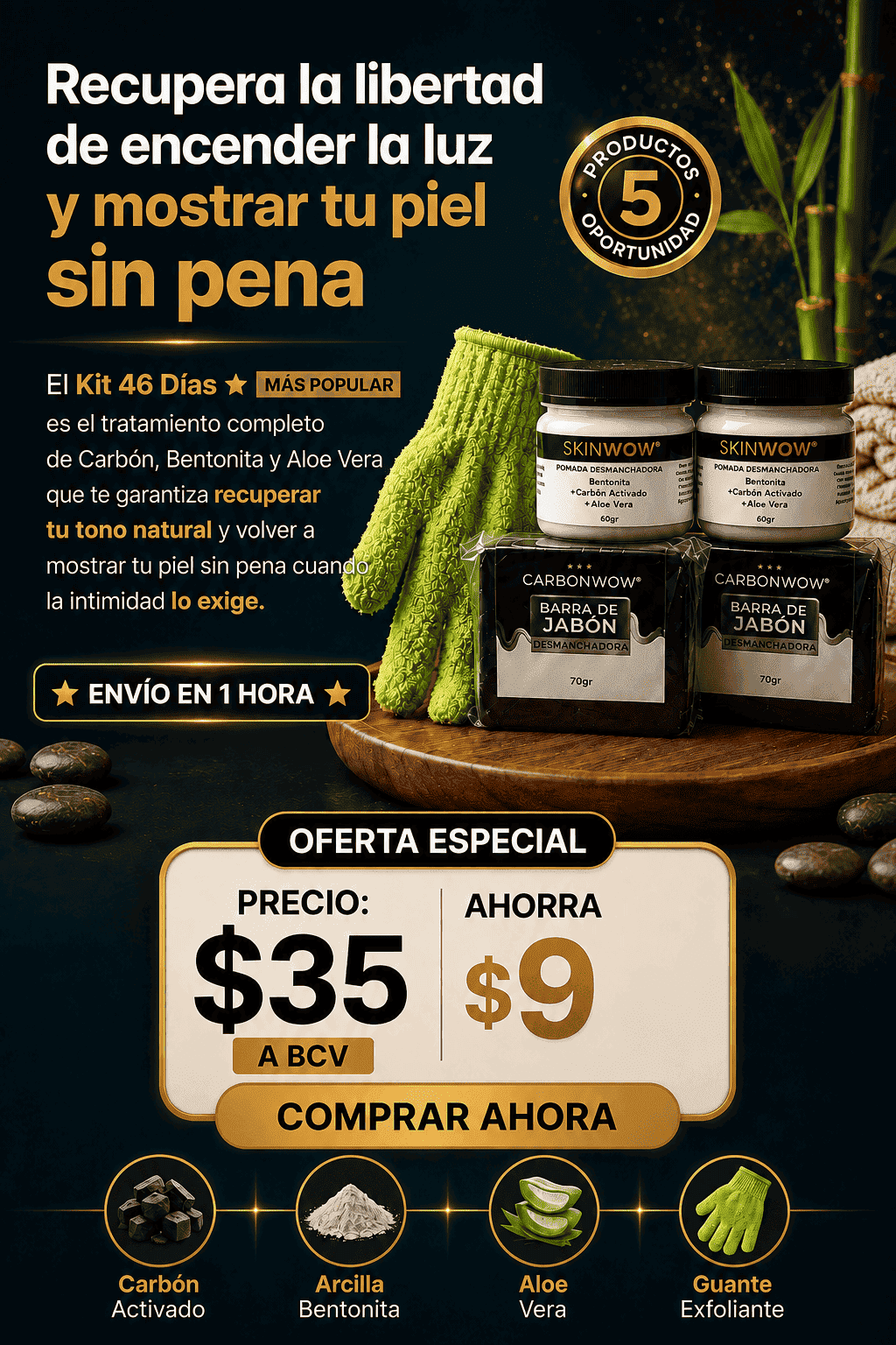 KIT SKINWOW... RECUPERA LA CONFIANZA EN TI