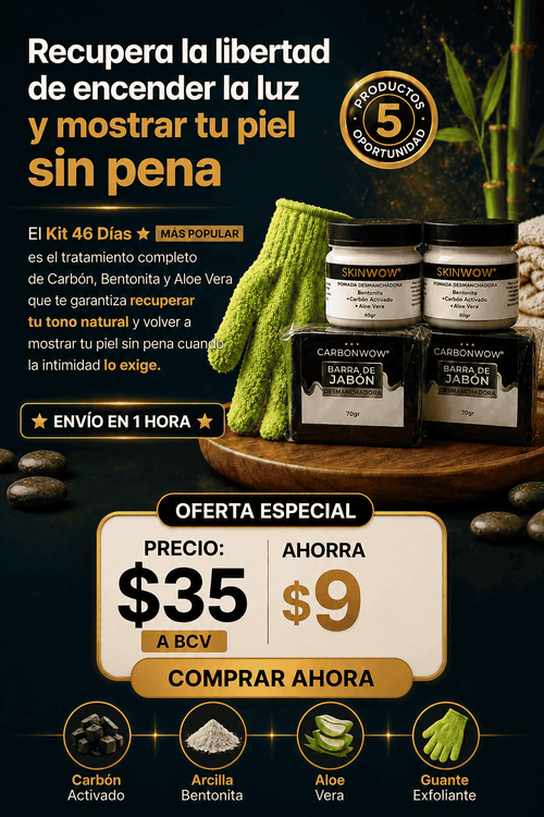 KIT SKINWOW... RECUPERA LA CONFIANZA EN TI
